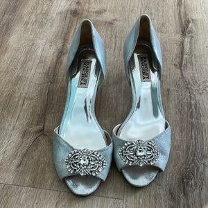 Badgley Mischka Kitten Heels